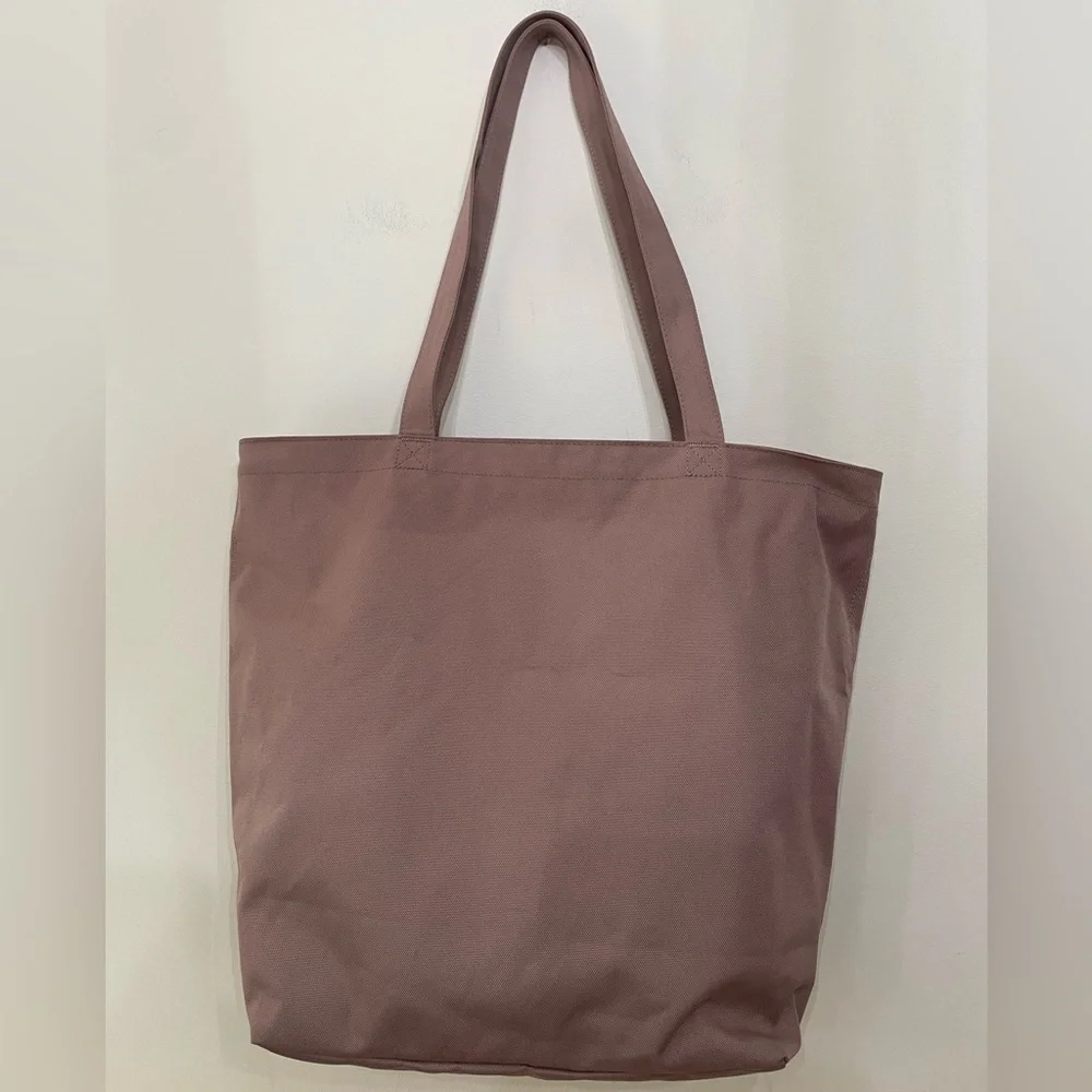 Herschel Supply Co. Mica One Size Tote Bag Purse Purple Zip Top Canvas Bag